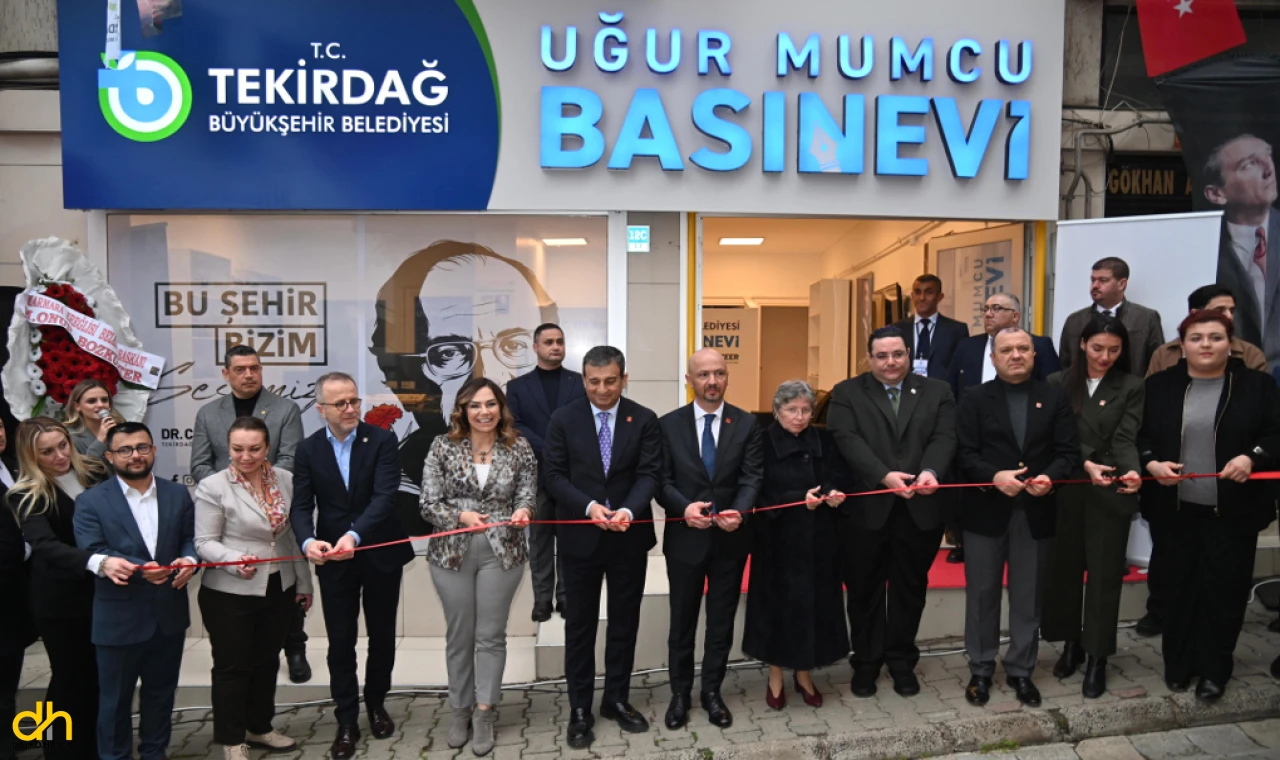 Uğur Mumcu Basınevi açıldı
