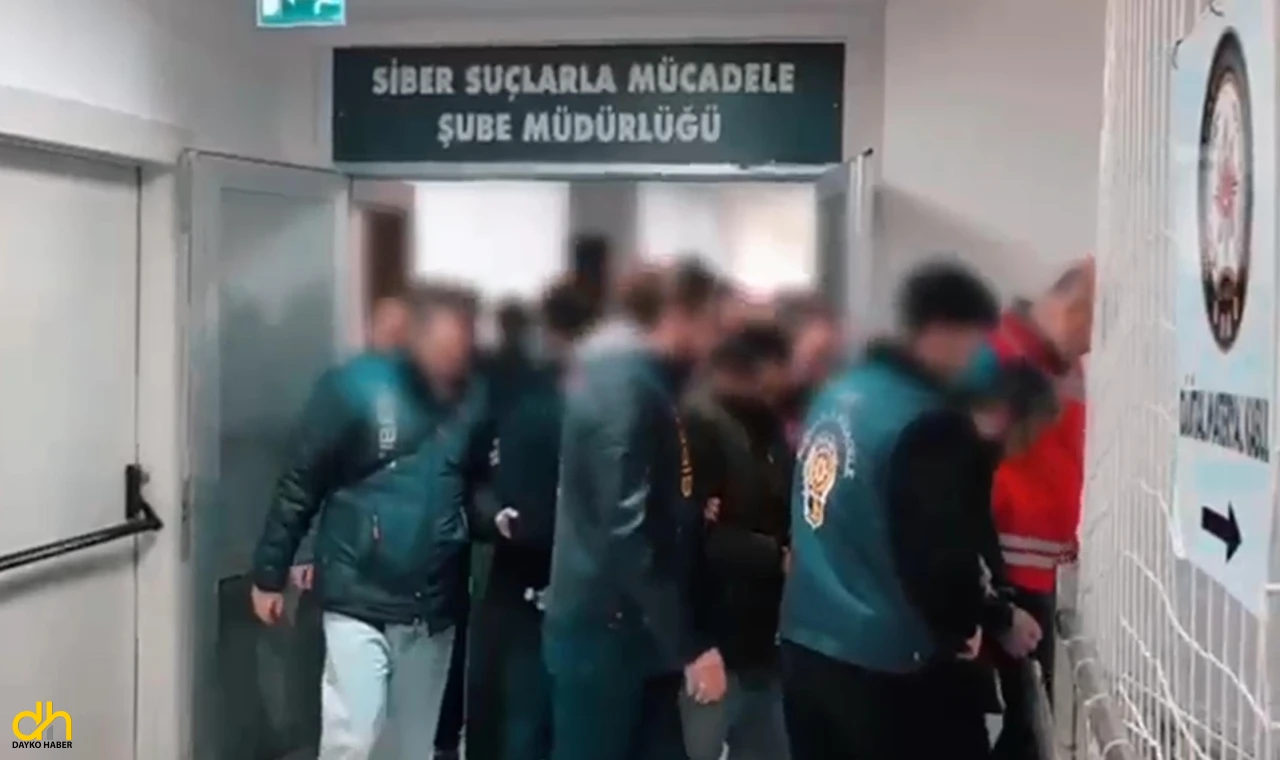 Çocuklara ait müstehcen görüntü operasyonunda 9 tutuklama