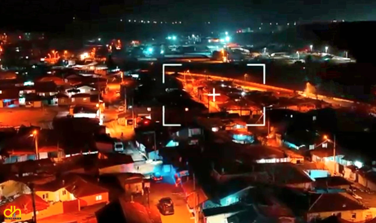 Çorlu’da, dronla gece devriye uygulaması başlatıldı