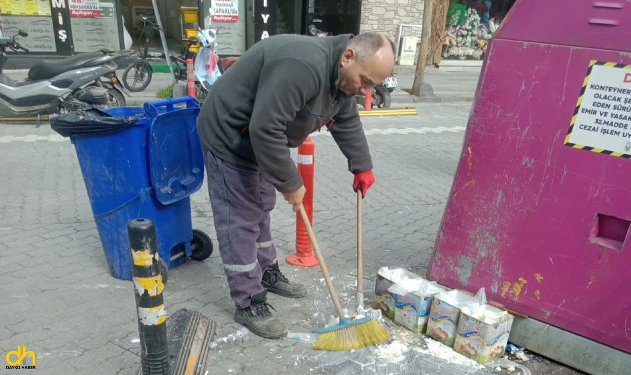 Lüleburgaz Belediyesi çevreyi kirletenlere göz açtırmıyor
