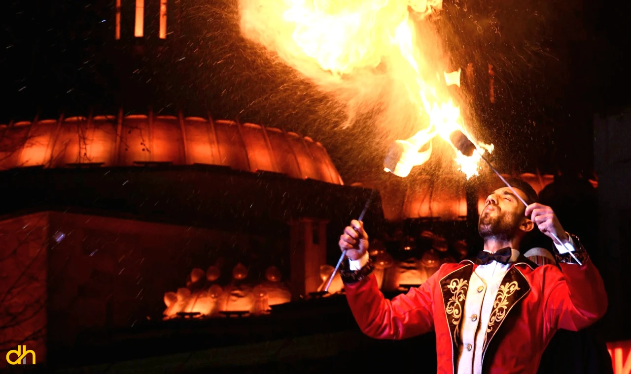 Ramazan eğlencelerinde görsel şölen