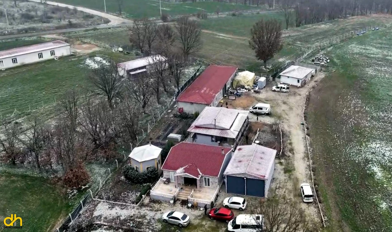 Uyuşturucu imal edilen çiftliğe operasyon