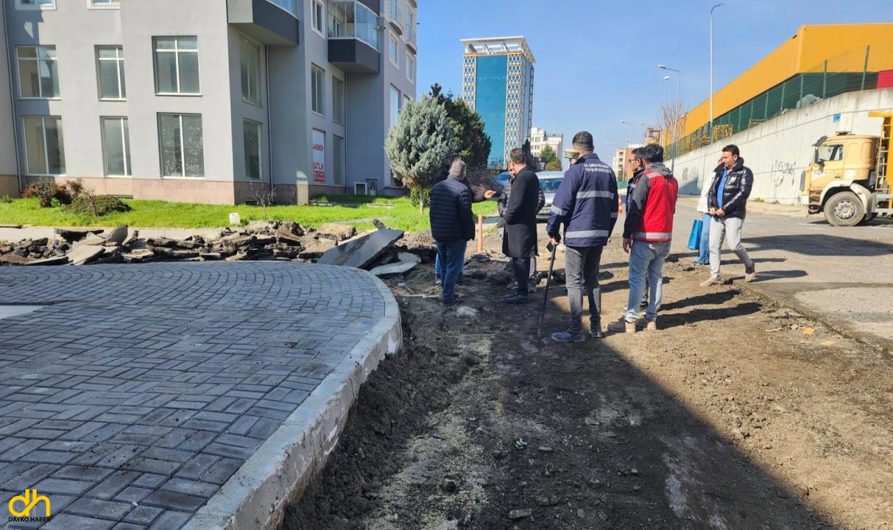 19 Mayıs Caddesi yenileniyor