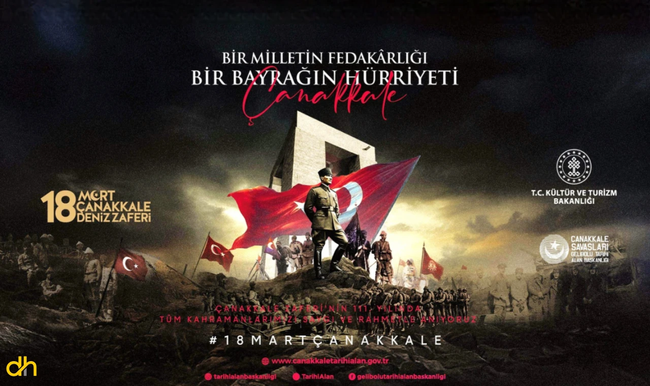 Mustafa Kemal ATATÜRK, Çanakkale Deniz Zaferi, ‘Bir Milletin Fedakârlığı, Bir Bayrağın Hürriyeti’