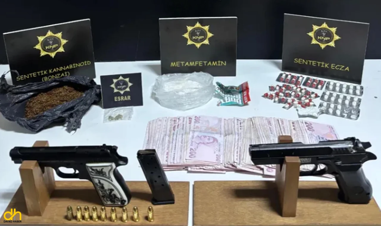 Uyuşturucu operasyonunda 2 kişi tutuklandı
