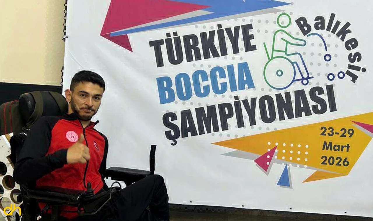 Bedensel engelli Yücel, geliştirdiği bocce stiliyle Türkiye şampiyonu oldu