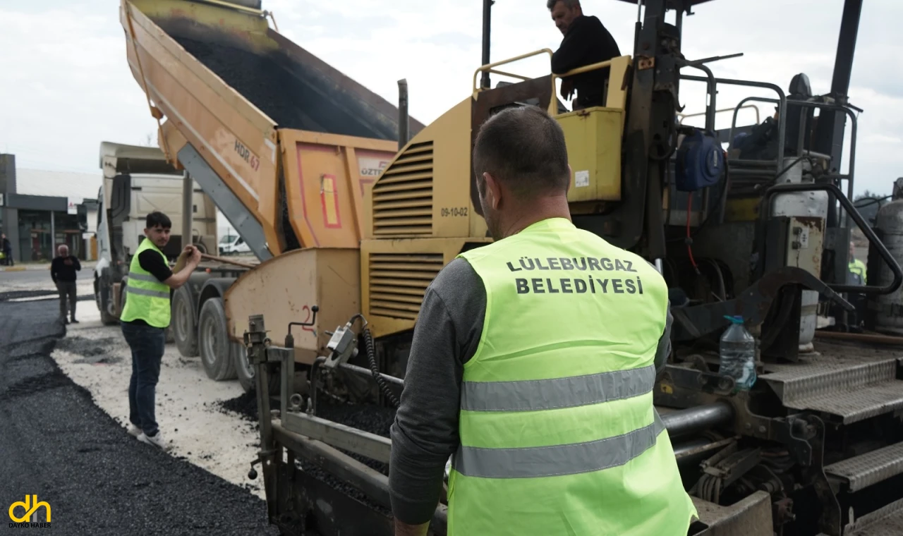 Kavşak çalışmasında sona gelindi