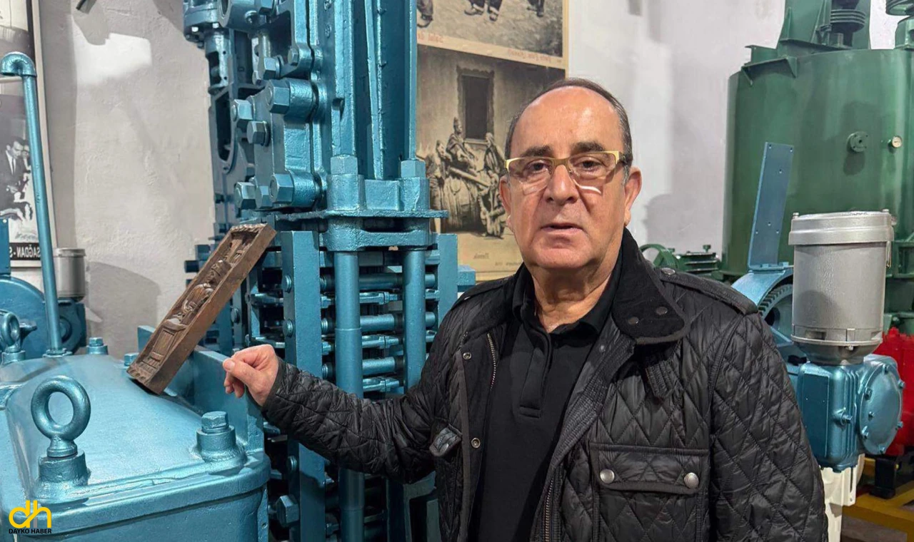 Müzeye dönüştürülen 97 yıllık fabrikada, eski makineler sergileniyor