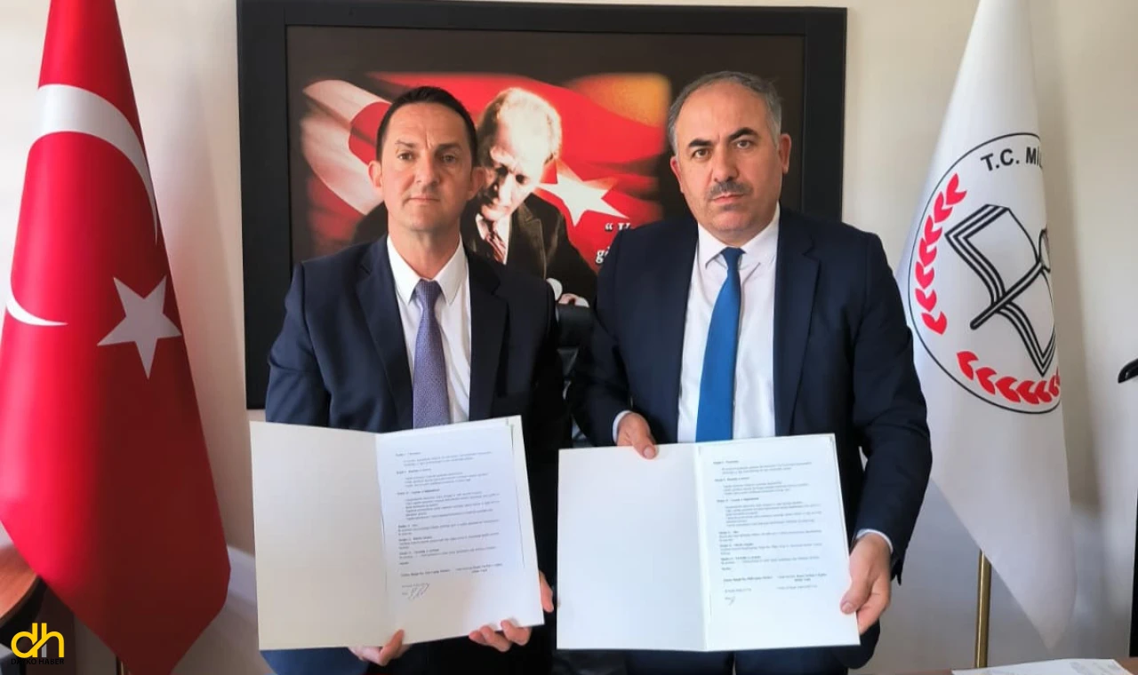 Okul tadilatı için iş birliği protokolü imzalandı