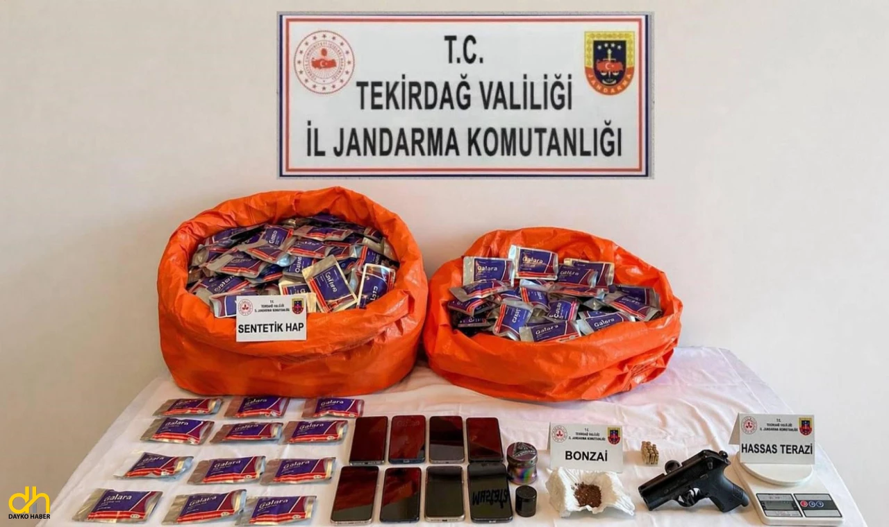 Uyuşturucu operasyonunda 8 kişi tutuklandı