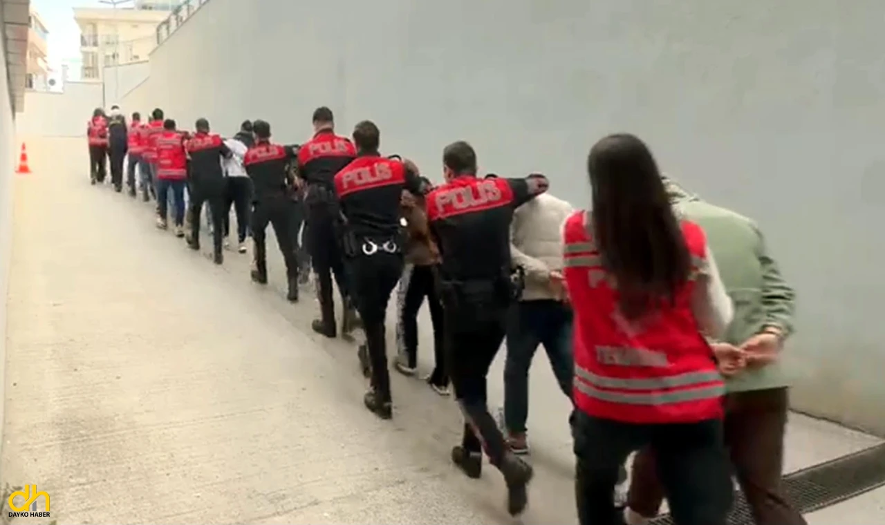 Fuhuş operasyonunda 11 tutuklama