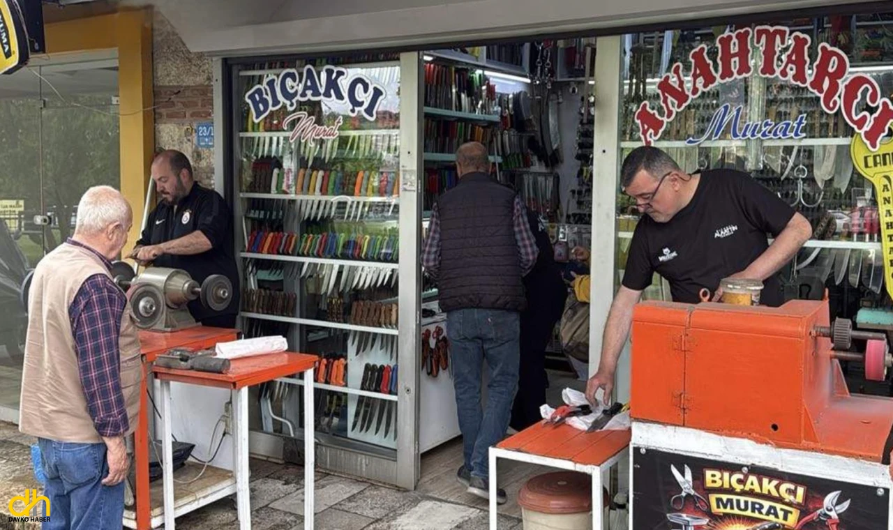 Kurban Bayramı öncesinde bıçakçılarda yoğunluk