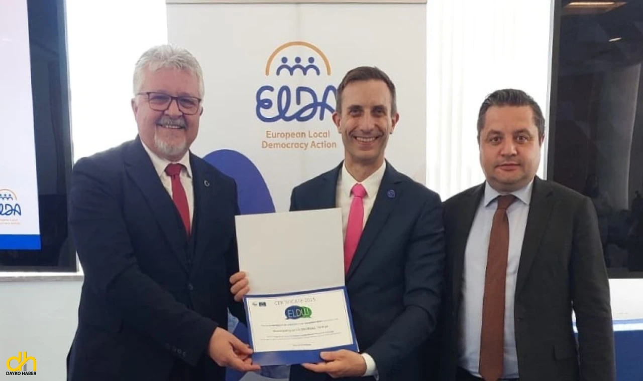 Lüleburgaz Belediyesi’ne Avrupa’dan ödül