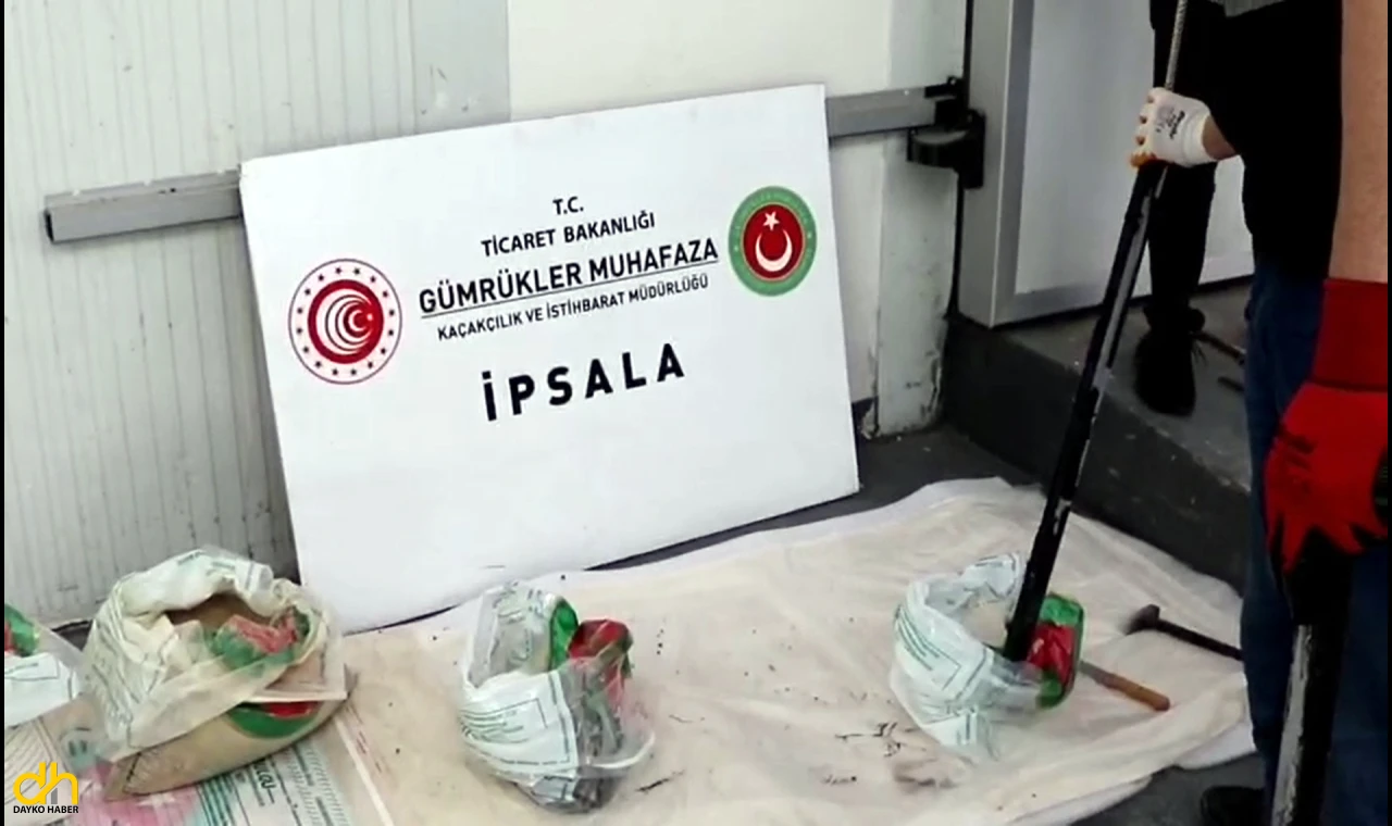 1,5 ton uyuşturucu ele geçirildi