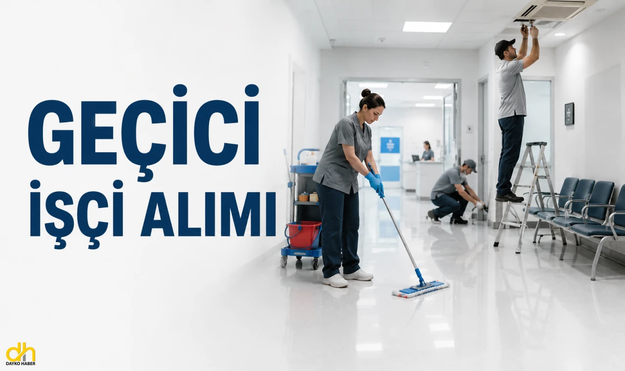 9 ilçedeki sağlık kurumlarına geçici personel alınacak