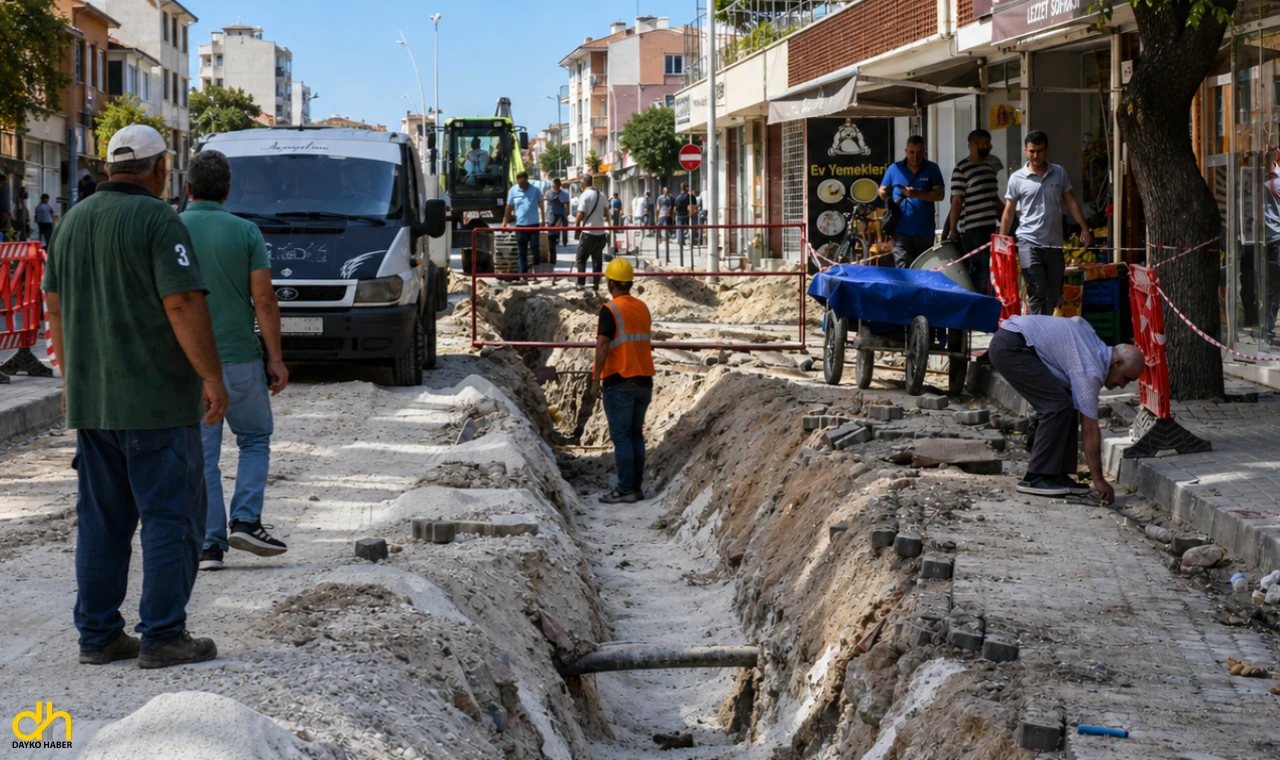 Alt ve üstyapı çalışmaları aralıksız sürüyor