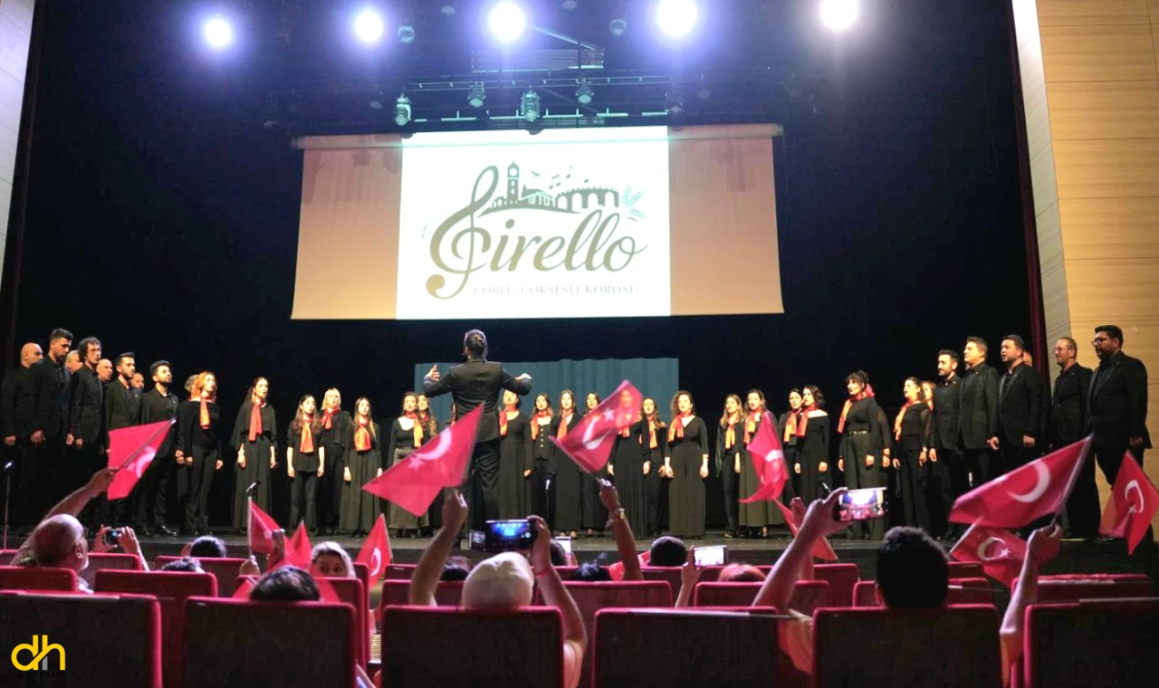 Çorlu’nun ilk Çoksesli Korosu “Sirello” büyüledi