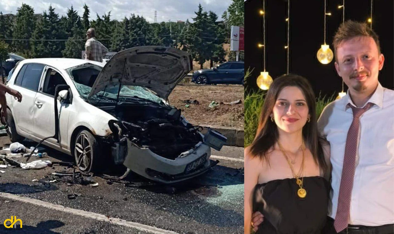 Düğünlerine 5 gün kalan çift, trafik kazasında yaralandı