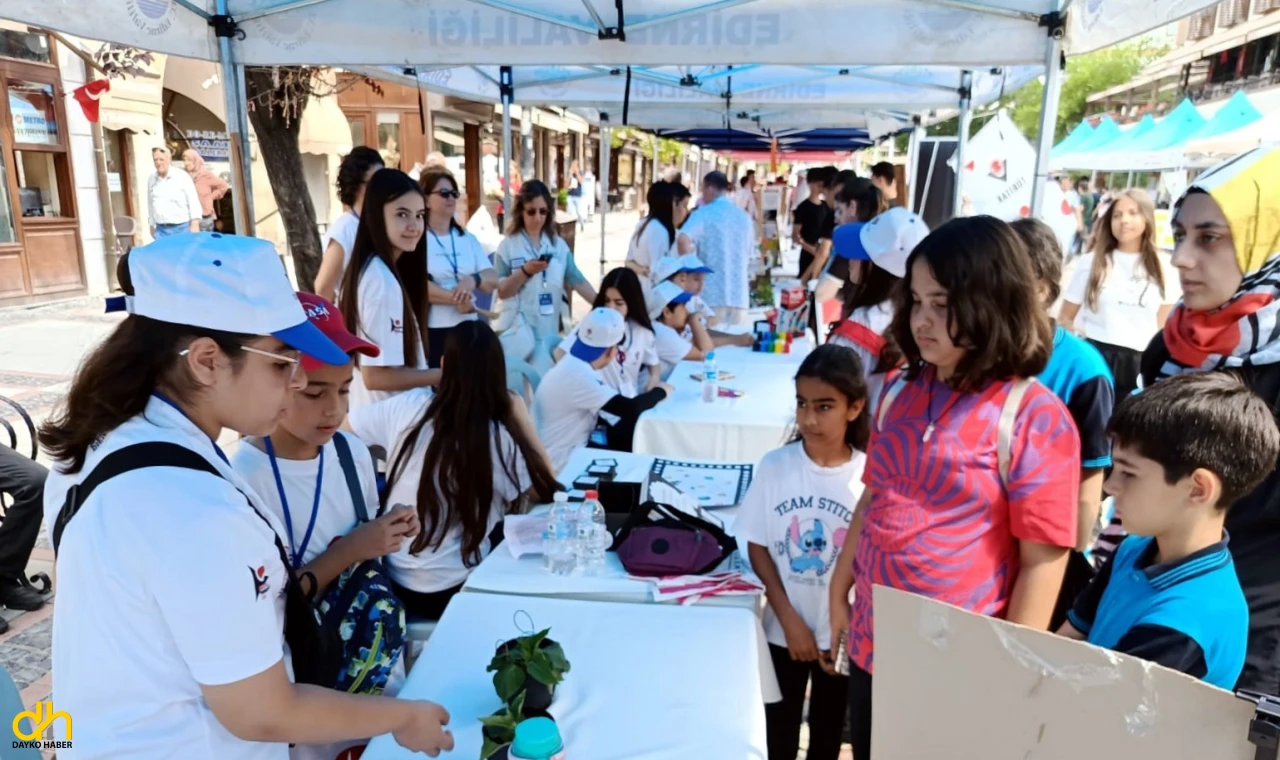 TÜBİTAK Edirne Bilim Festivali kapılarını açtı