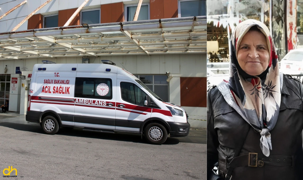 Yanan otların üzerine düşen kadın yaşam savaşını kaybetti