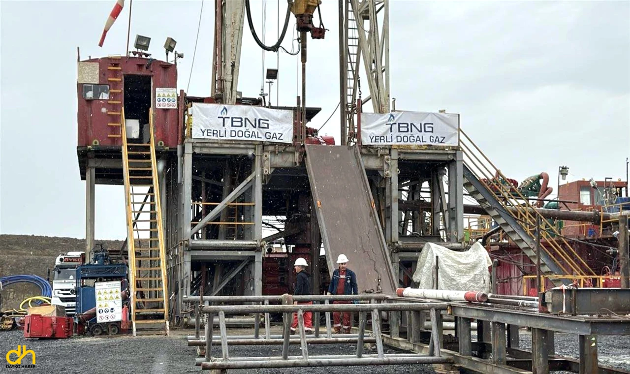 4’üncü doğal gaz kuyusu açılıyor