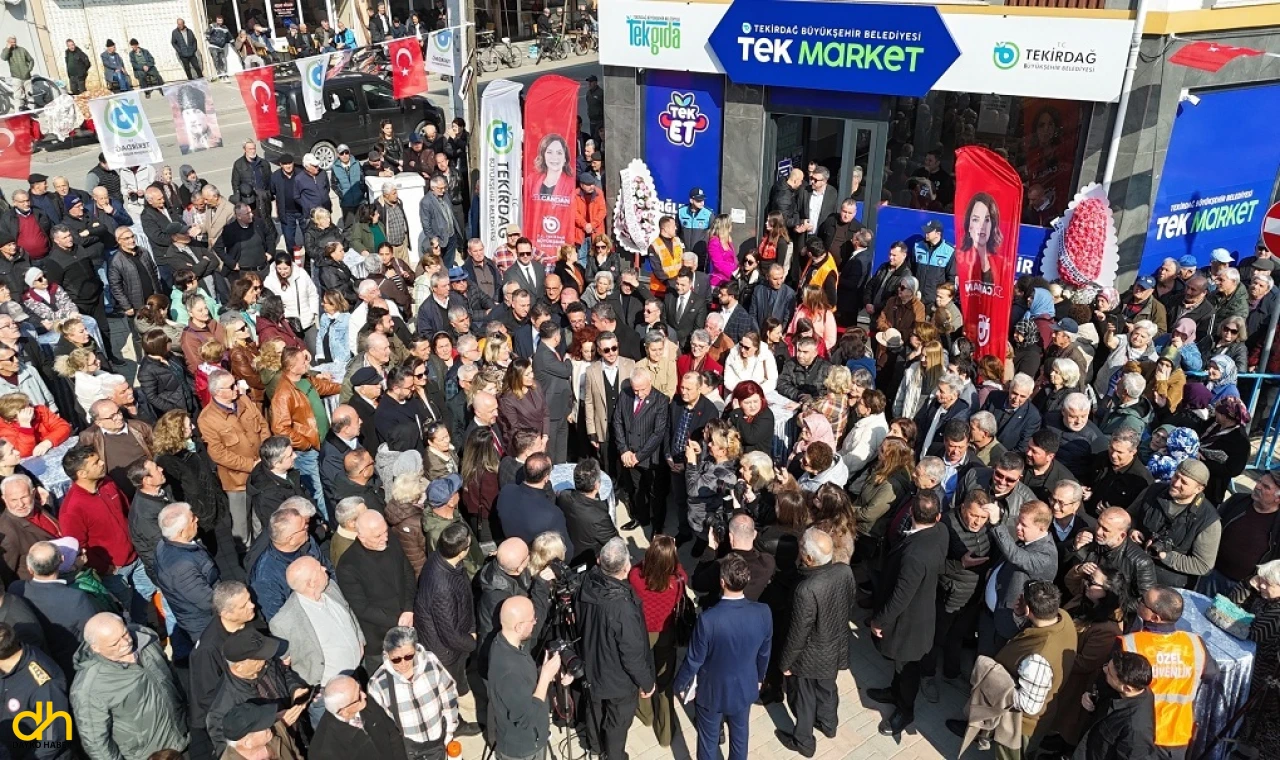 Başkan Yüceer, "Yıl sonuna kadar 11 ilçede TEK Market açmayı planlıyoruz”