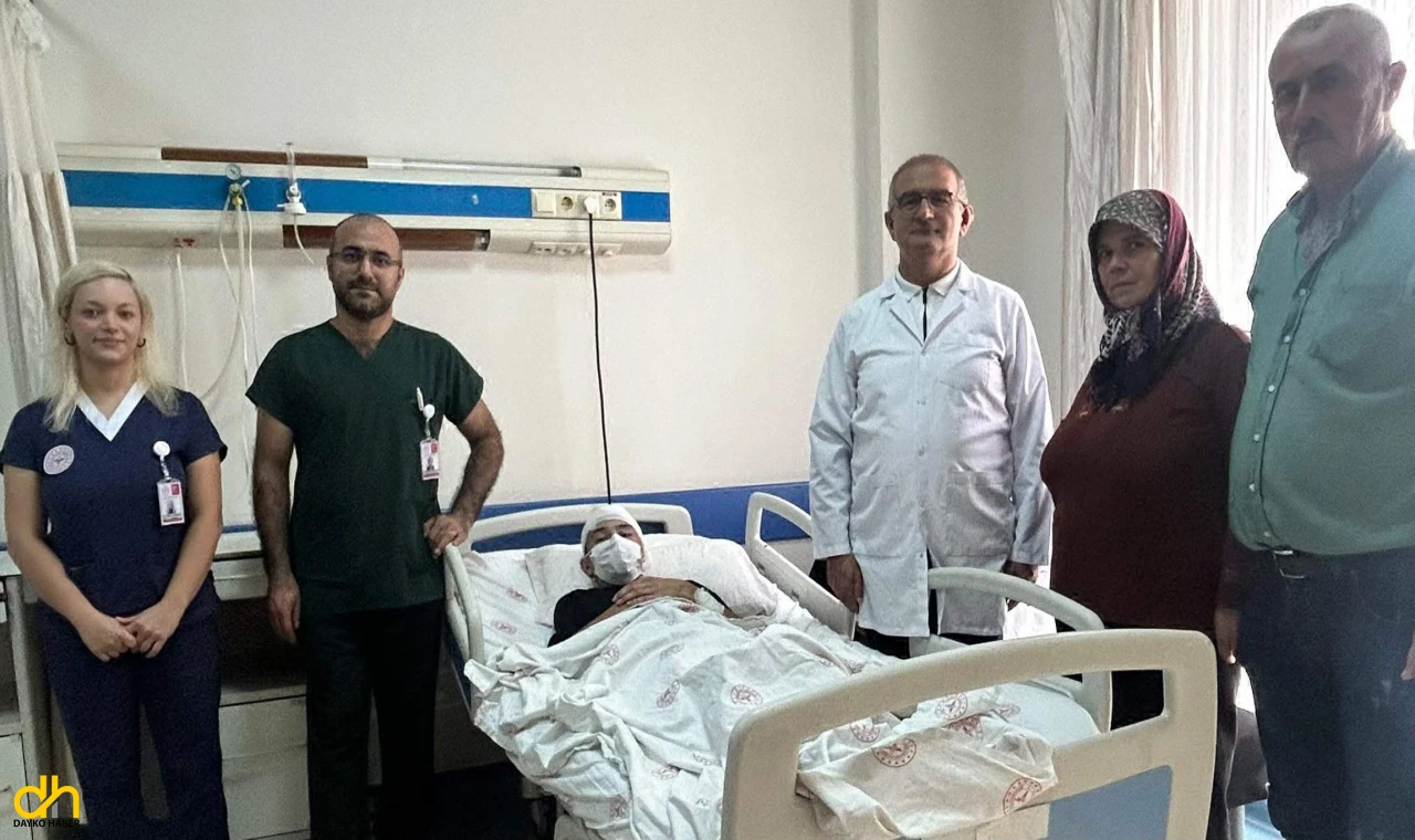 Çorlu Devlet Hastanesi’nde 13 yaşındaki çocuğa başarılı beyin ameliyatı