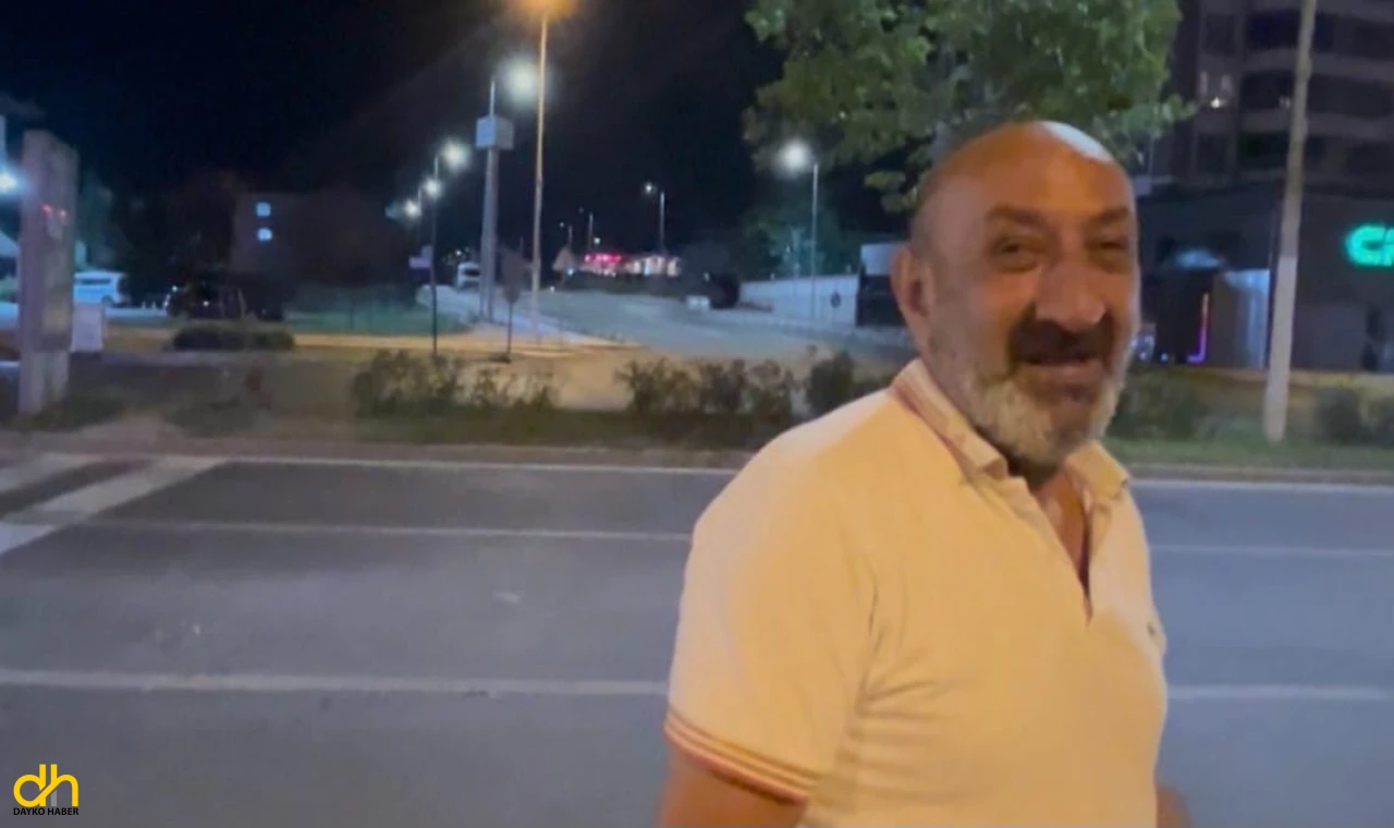 Ehliyetsiz ve alkollü şahıs, yediği cezaya rağmen neşesini kaybetmedi
