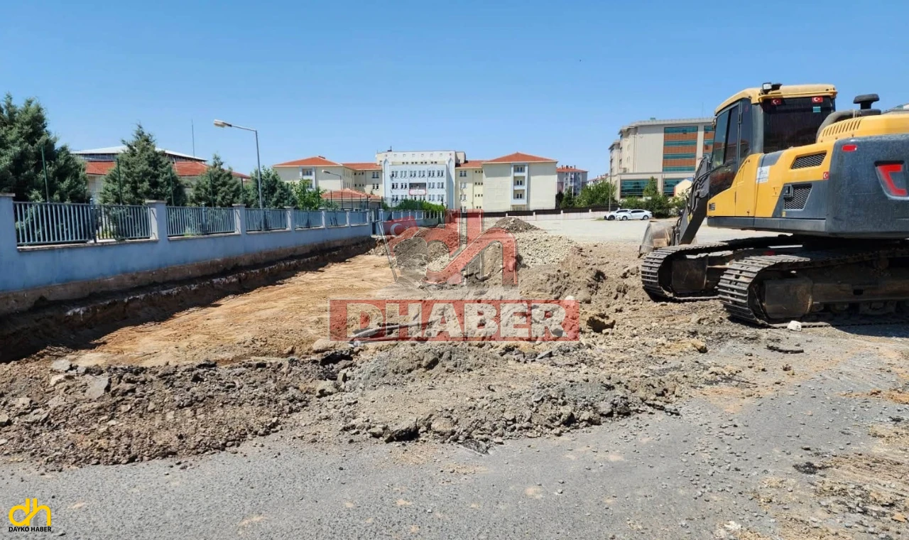 Okullar bölgesinde çalışmalar son aşamaya geldi