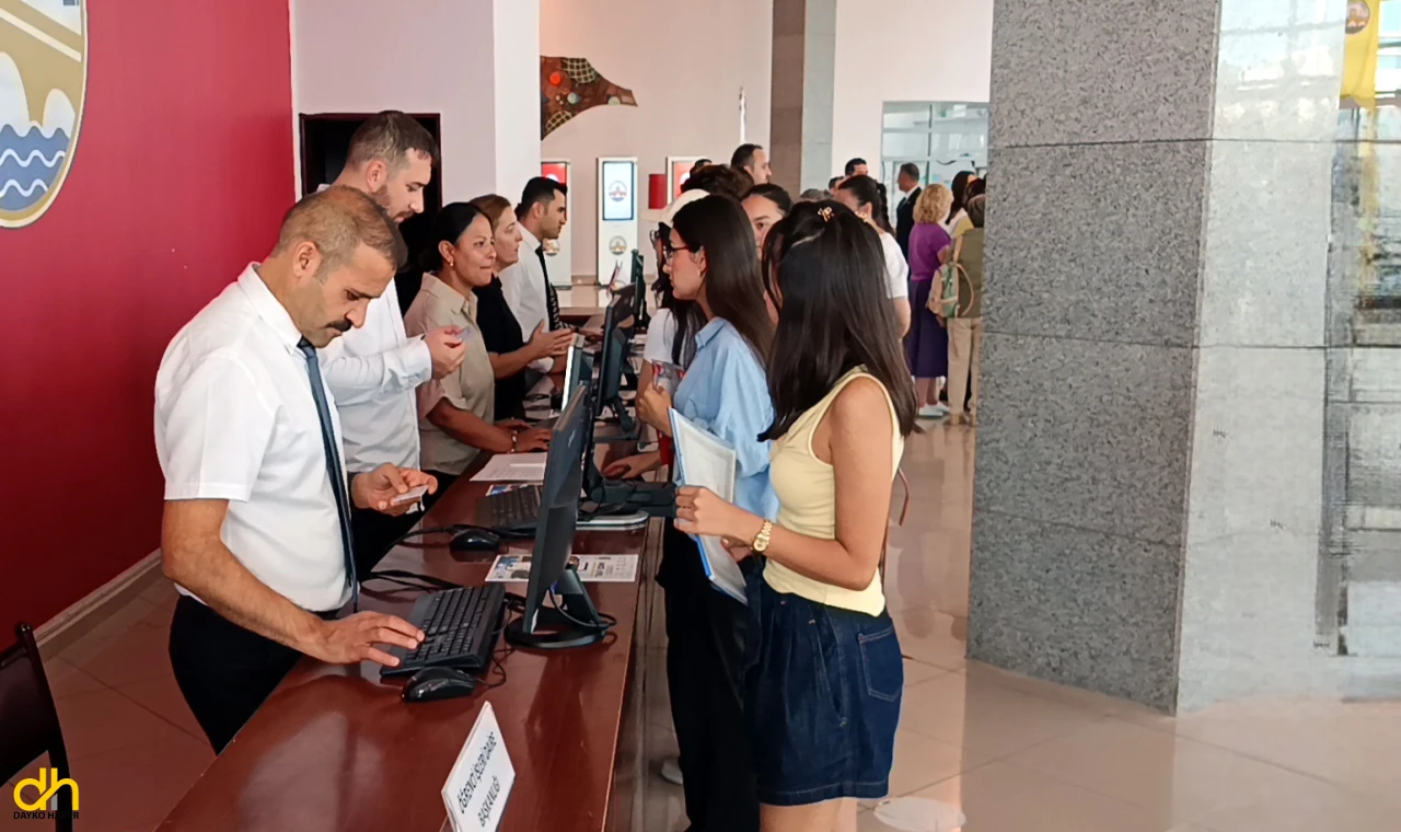 Trakya Üniversitesi’nde kayıt heyecanı başladı