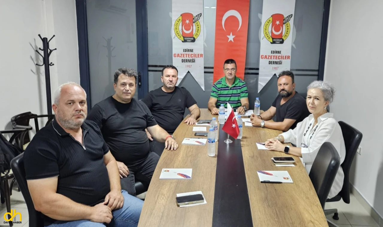 Edirne Gazeteciler Derneği Yeni Yerinde!