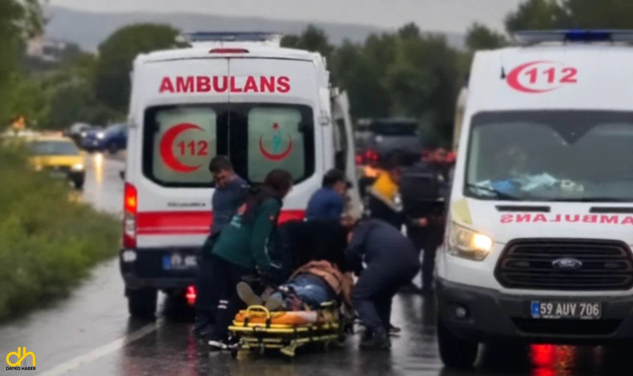 Minibüs su kanalına devrildi, ölü ve yaralılar var