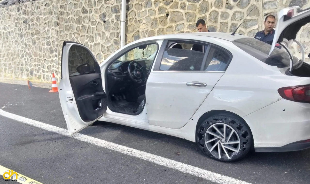 Tekirdağ'da, otomobile silahlı saldırı düzenlendi