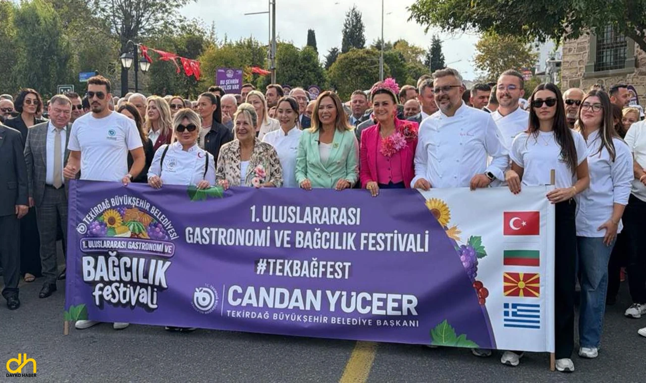 Uluslararası Gastronomi ve Bağcılık Festivali başladı