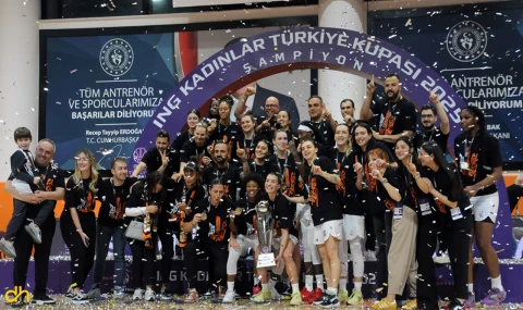 Kadınlar Basketbol Türkiye Kupası Şampiyonu ÇİMSA ÇBK Mersin