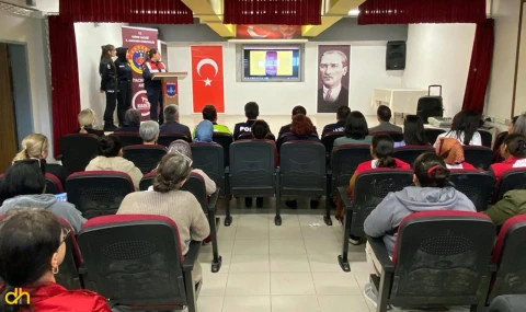 Kadınlara KADES Hakkında Seminer Düzenlendi