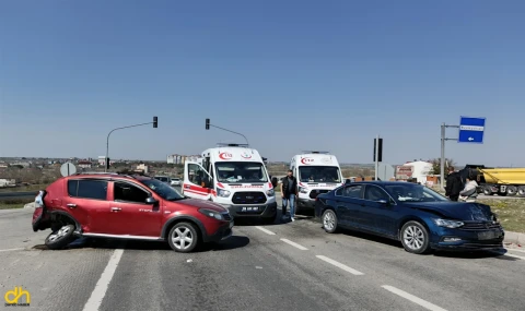 Saray’da Trafik Kazası