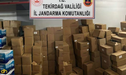 10 Milyon Lira Değerinde Makaron Ele Geçirildi