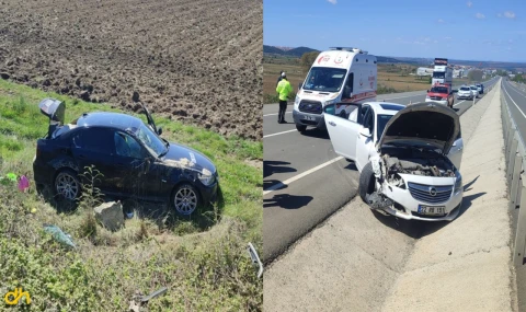 Edirne’de Otomobiller Çarpıştı: 5 Yaralı