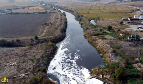 Ergene Nehri’nin Suyu 3’üncü Derece Kirli Çıktı