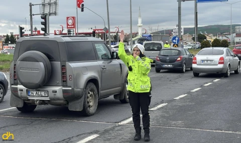 Tekirdağ-İstanbul Kara Yolunda Trafik Denetimler Artırıldı