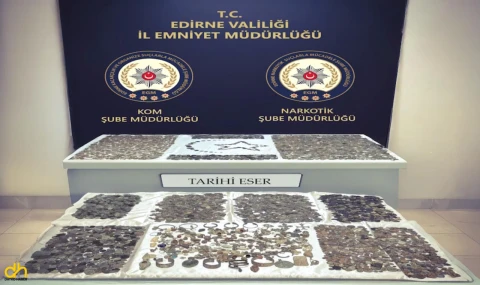 12 bin 770 parça tarihi eser ele geçirildi