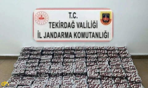 19 bin uyuşturucu hap ele geçirildi