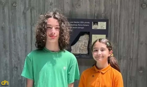 2 kardeş, buldukları tarihî mühür yüzüğü müzeye bağışladı