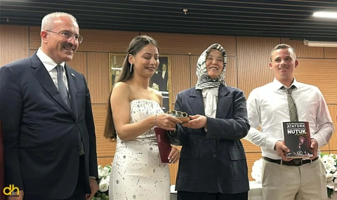 Bakan Yardımcısı Yenigün, genç çiftin nikah törenine katıldı