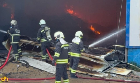 Çerkezköy'deki fabrika yangını kontrol altına alındı