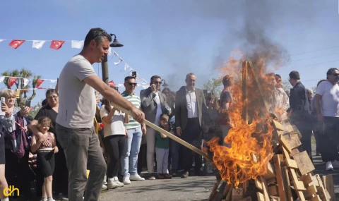Çorlulular baharın gelişini coşkuyla kutladı