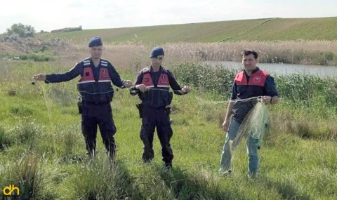 Ekipler, Lüleburgaz’da avcıları denetledi