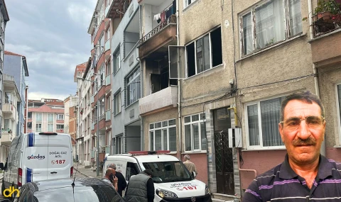 Evini ve otomobilini yaktı, birlikte yaşadığı kadını öldürüp intihar etti