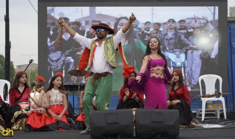 Hıdırağa Hıdırellez Şenliği renkli görüntülere sahne oldu